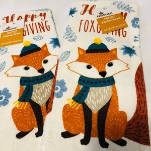 WAY TO CELEBRATE HARVEST KITCHEN TOWEL SET OF 2